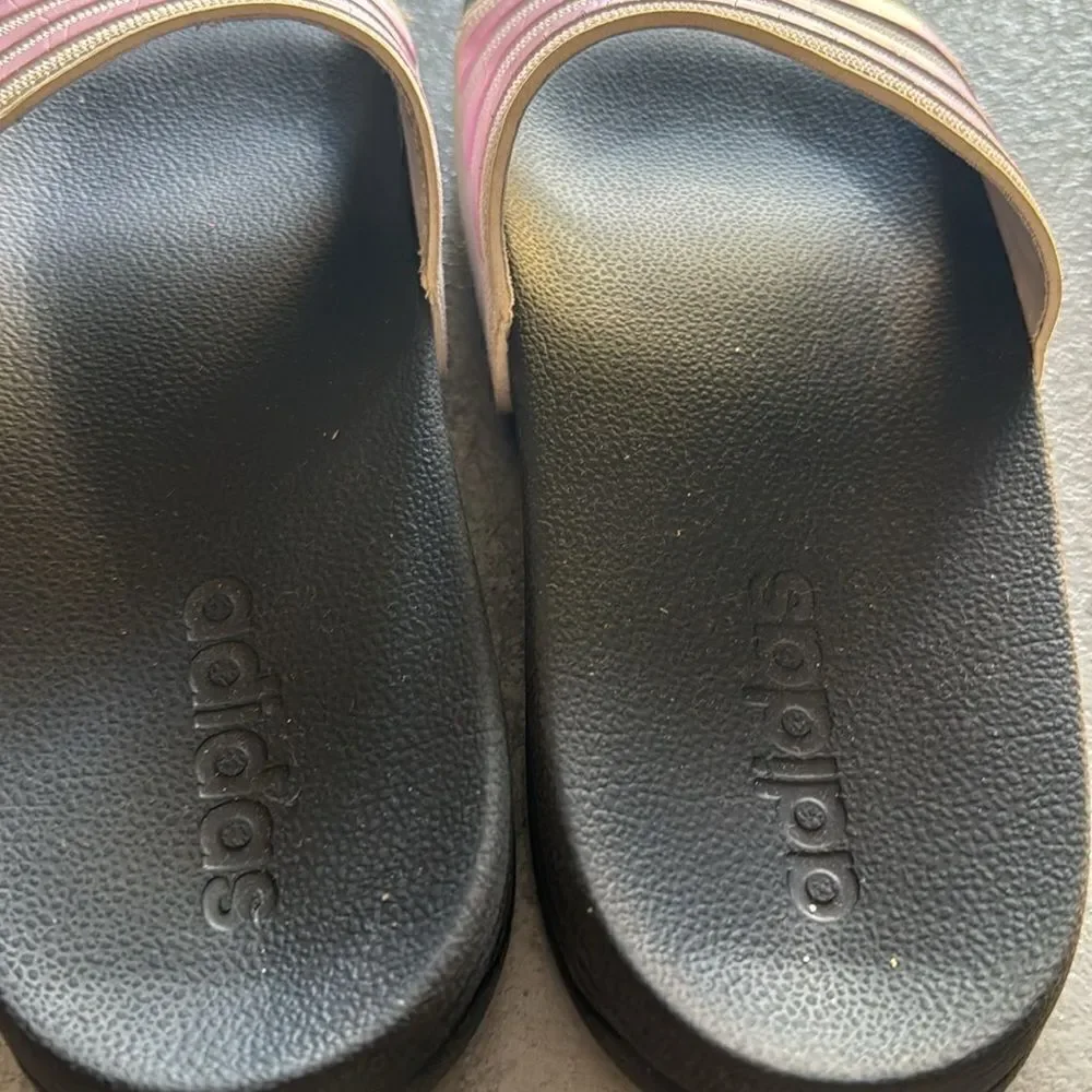 Adidas girl flats